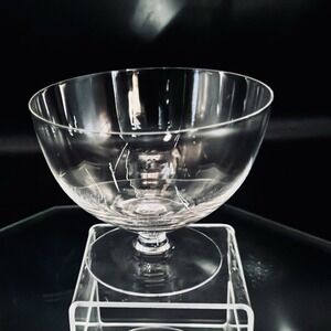 Champagne Coupe‎ Wine Glass Replacement Single Low Footed Clear Glass